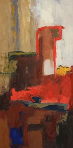 "Fiction" Oil on Canvas 36 x 12 inches